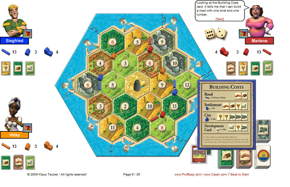 6 player catan expansion board setup